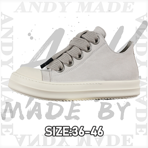 Rick Owens 61 RO Canvas Shoes