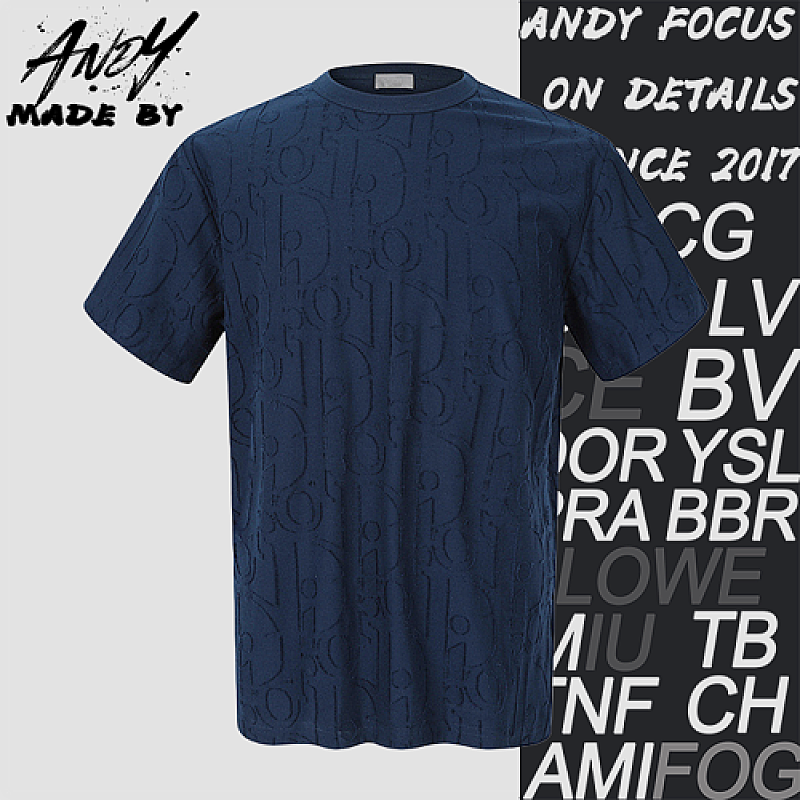 Embossed Logo Short-sleeved Shirt