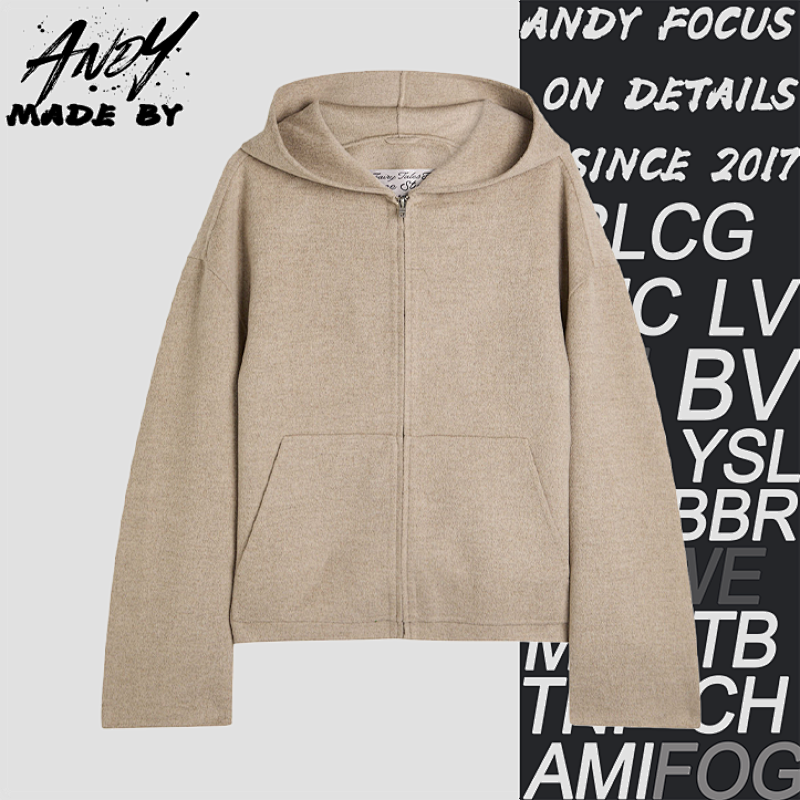 Cashmere Hooded Jacket