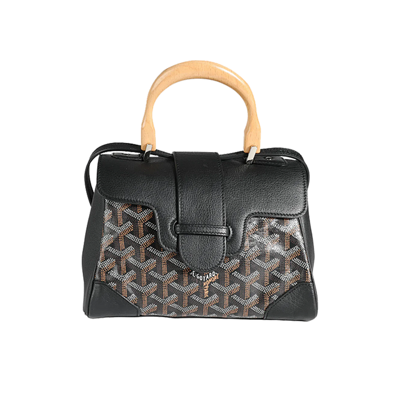 Goyard G Oyard Old Flower Full Print Leather Corner