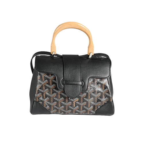 Goyard G Oyard Old Flower Full Print Leather Corner