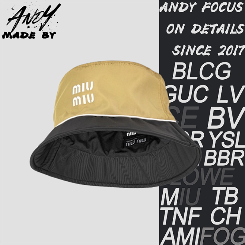 Miu Dual Tone Fisherman Hat A Dazzling Item In The Fashion Industry
