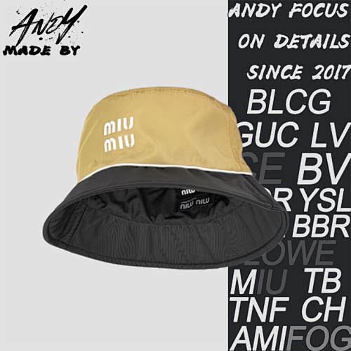Miu Dual Tone Fisherman Hat A Dazzling Item In The Fashion Industry