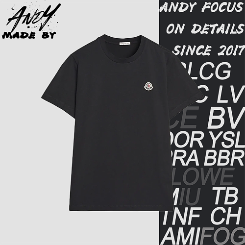 Solid-Color Short-Sleeve Crewneck T-Shirt With Logo
