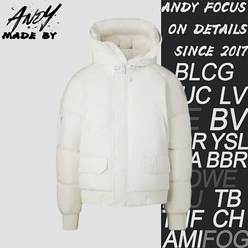 Soft-Sleeve Pilot Hooded Down Jacket