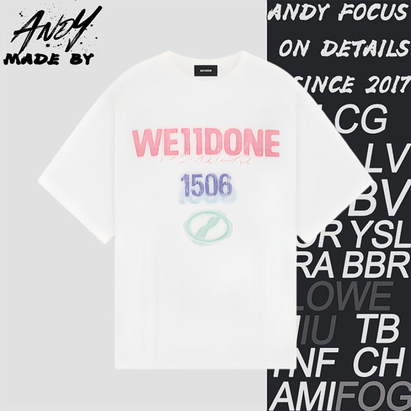 Couples' Blurred Logo T-Shirts