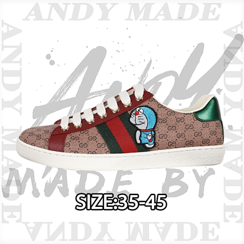 Gucci Ace Low Sneaker Series Low-top Retro Versatile