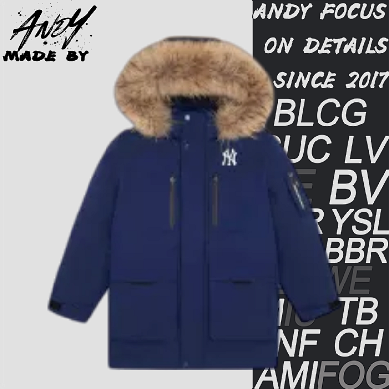 Yankees II Large Pocket Workwear Large Fur Collar Down Jacket