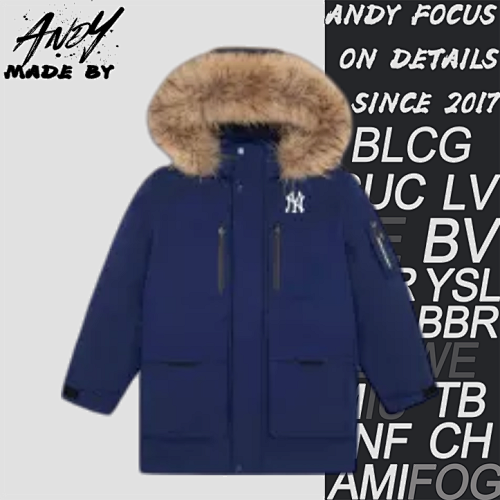 Yankees II Large Pocket Workwear Large Fur Collar Down Jacket