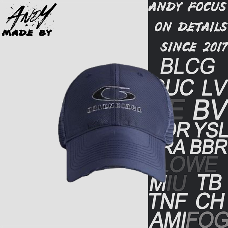 Balenciaga Blcg Mesh Destroyer Cap