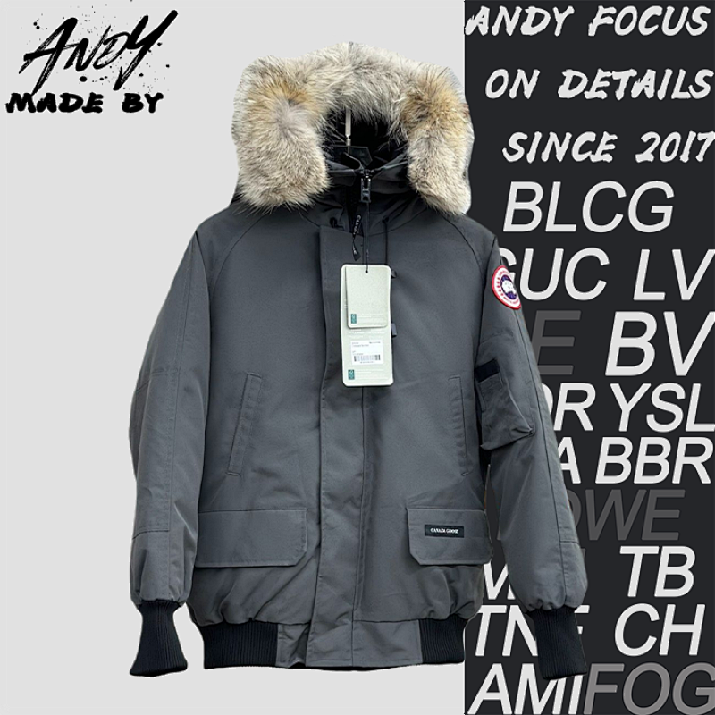 Hooded Anti-race Down Flight Jacket