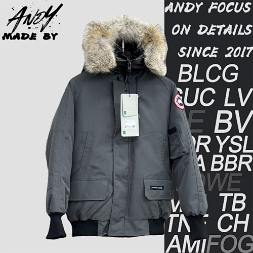 Hooded Anti-race Down Flight Jacket