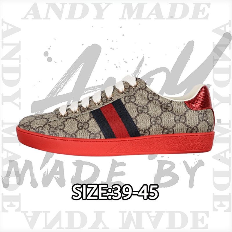 Gucci Ace Low Sneaker Series Low-top Retro Versatile