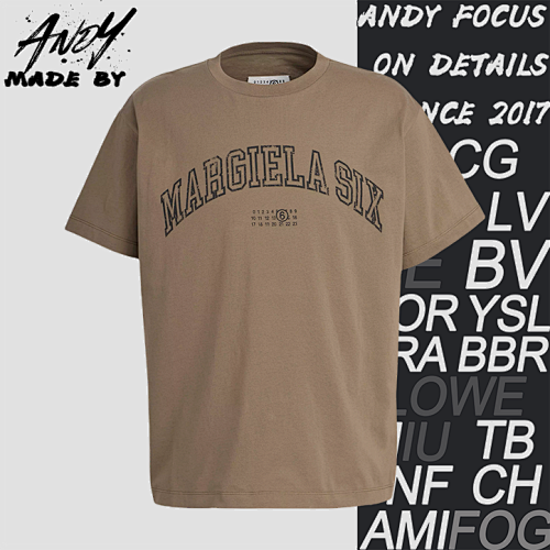 Maison Margiela Size 6 Short Sleeves Brown