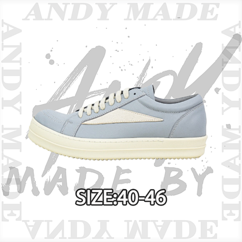 Rick Owens Low-top Blue