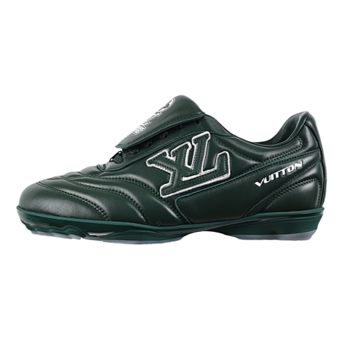 Louis Vuitton L V Lw22 Footprint Sneakers Green