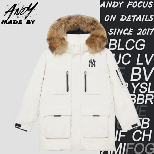 Yankees II Large Pocket Workwear Large Fur Collar Down Jacket