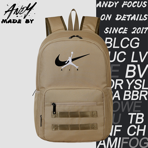 Brownish-yellow Backpack