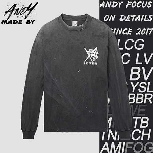 S M Skull Helmet Print Long Sleeve