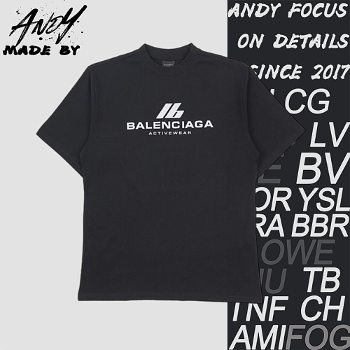 IB Lettering Silver Reflective Print Short-Sleeve T-Shirt