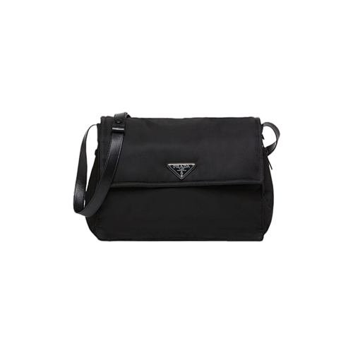 Prada P Rada Invite Co-branded Retro Flap Bag Nylon Bag Medium