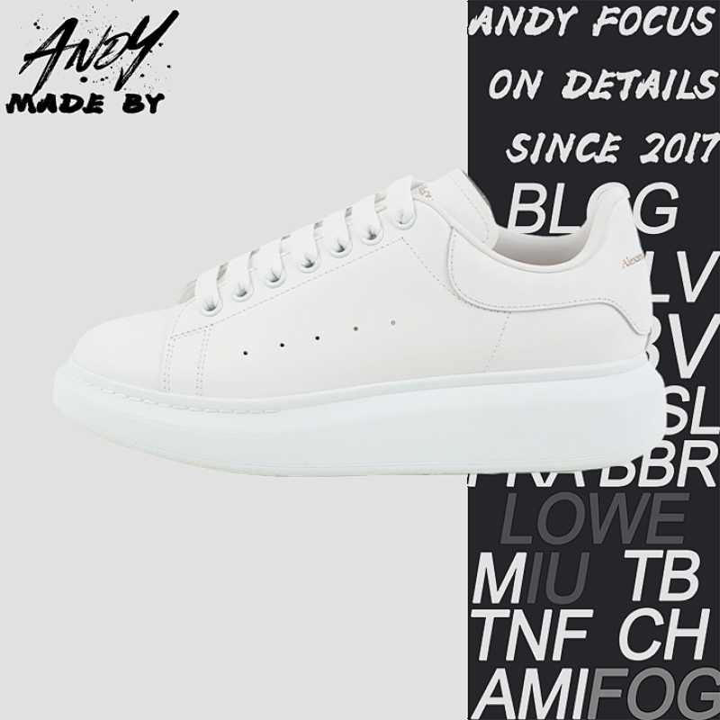 Alexander McQueen A Lexander McQueen White Shoes