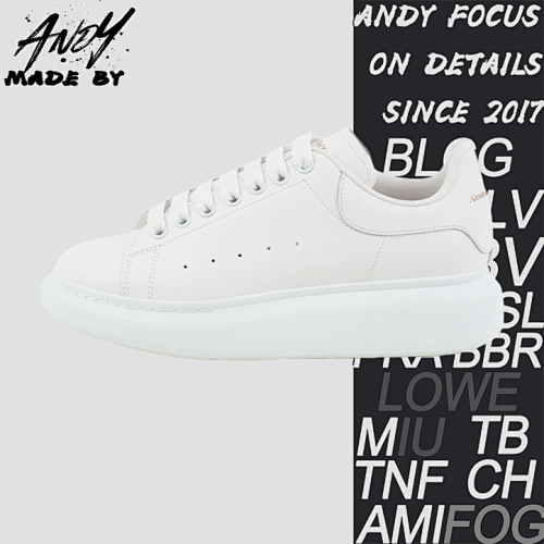 Alexander McQueen A Lexander McQueen White Shoes