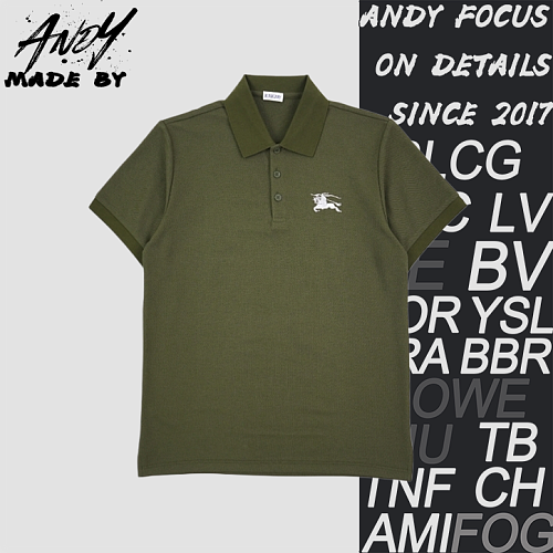 Bbr Little War Horse Embroidered Short-Sleeve Polo Green