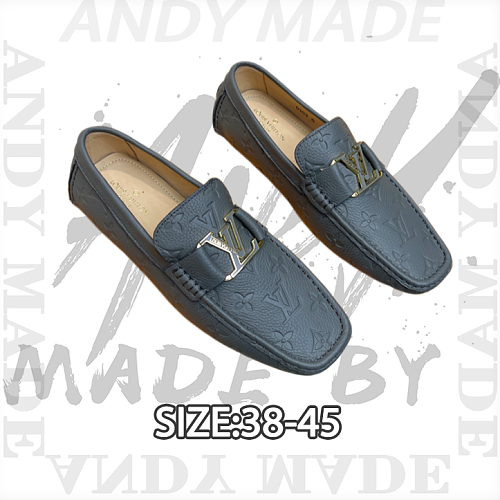 High-quality Replica Louis Vuitton Classic Men's Loafers Featuring Soft Leather Premium El