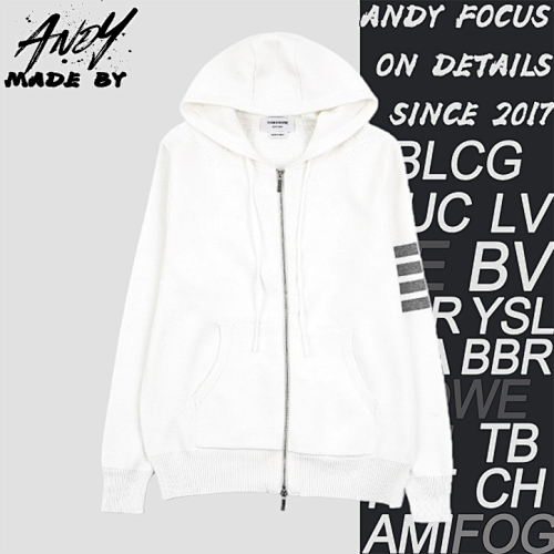 TB Four-Bar Hooded Jacket
