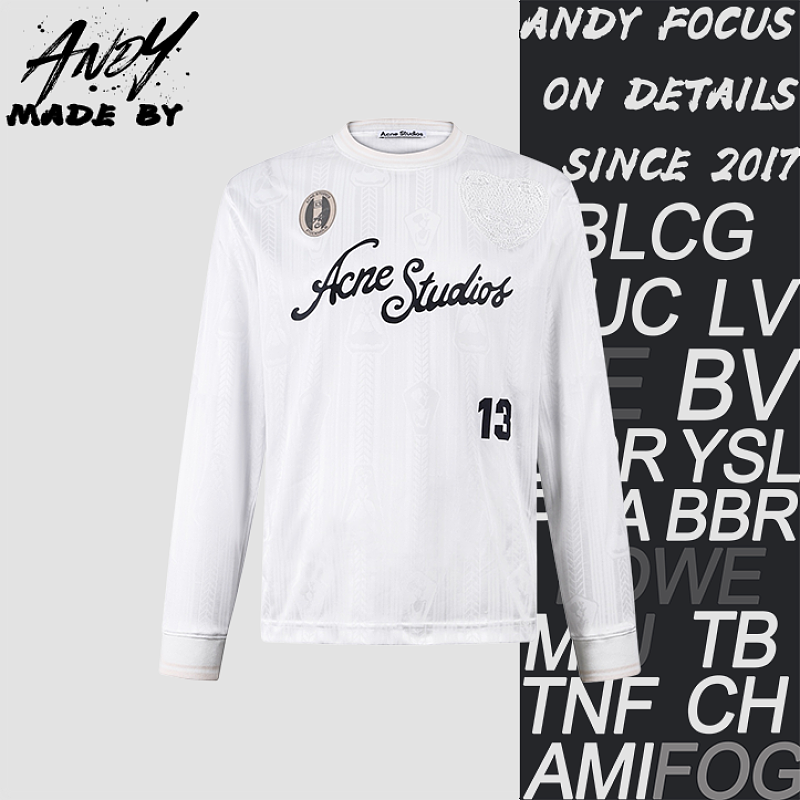 Soccer Jersey With Jacquard Fabric And Logo Top