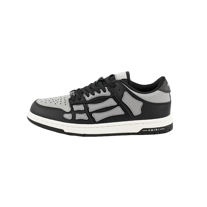 Amiri A Miri Skeleton Board Shoes Gray And Black