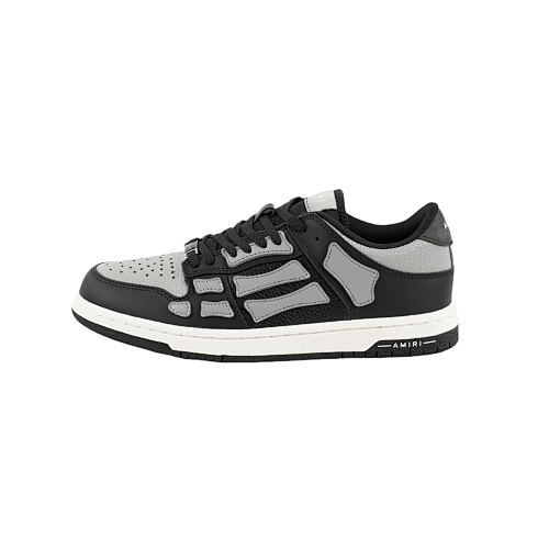 Amiri A Miri Skeleton Board Shoes Gray And Black