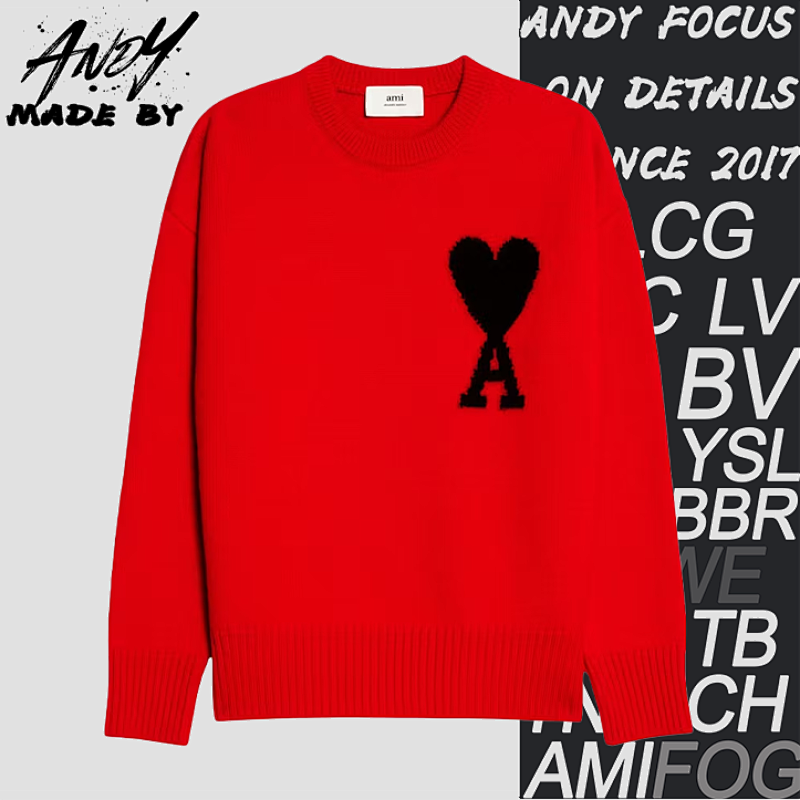 Jacquard Crew Neck Sweater