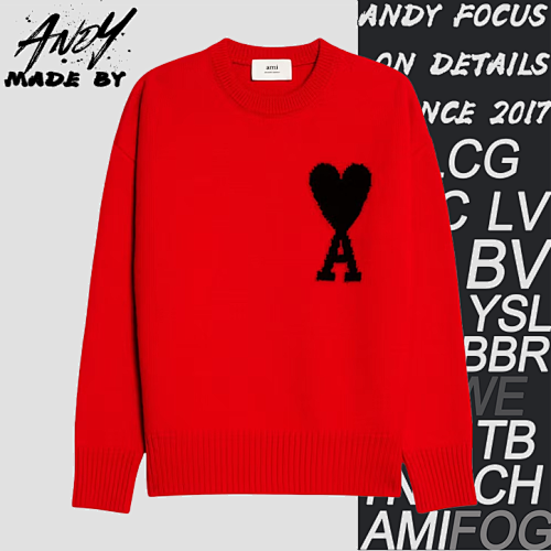 Jacquard Crew Neck Sweater