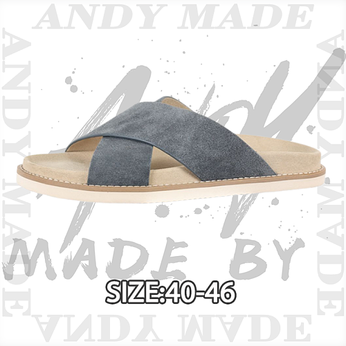 Off-White Suede Cross Drag Gray