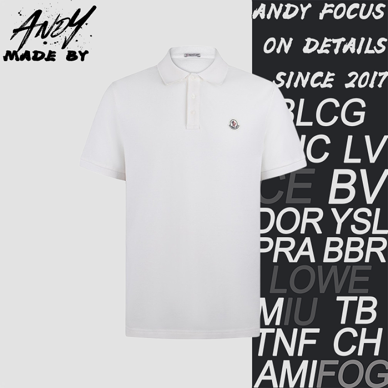 Logo Button Short-Sleeve Polo Shirt