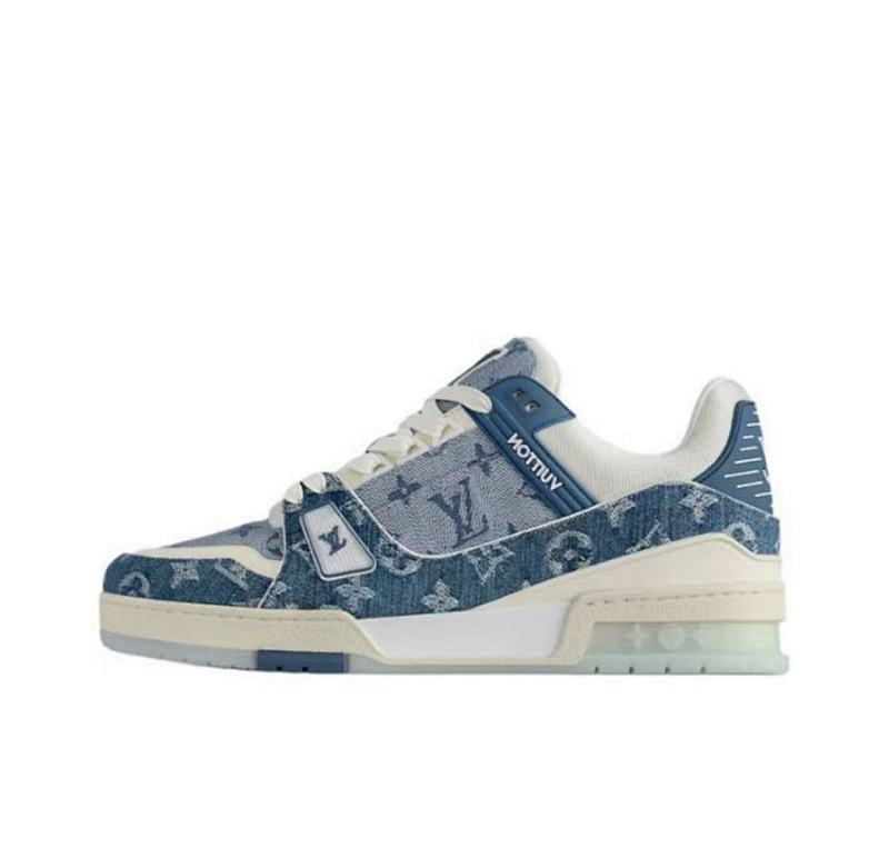 Nike L V Trainet Blue Denim Classic Version Sneakers