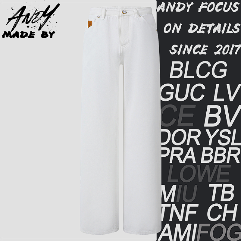 Embroidered Skateboard Jeans