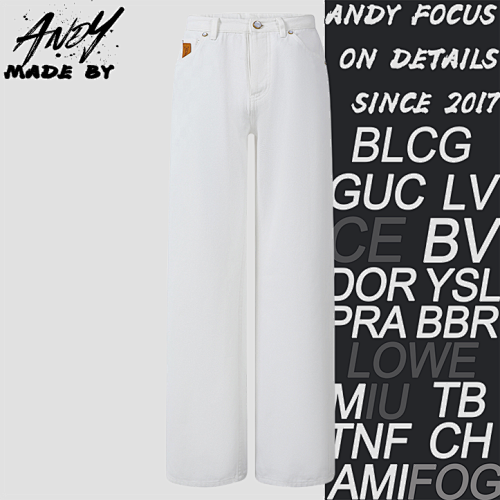 Embroidered Skateboard Jeans