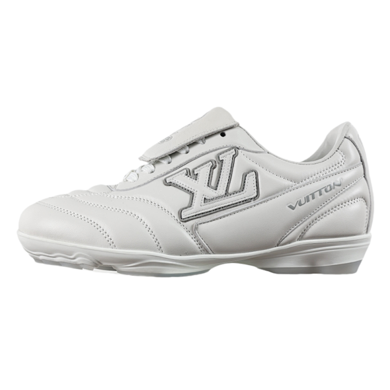Louis Vuitton L V Lw22 Footprint Sneakers White