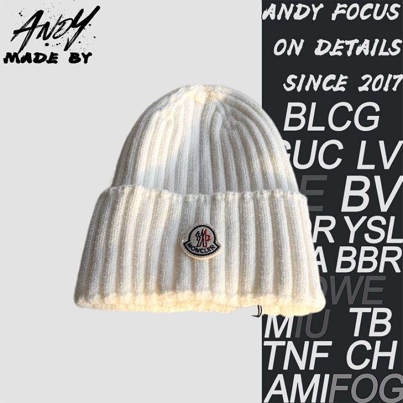 Off-White Knitted Hat