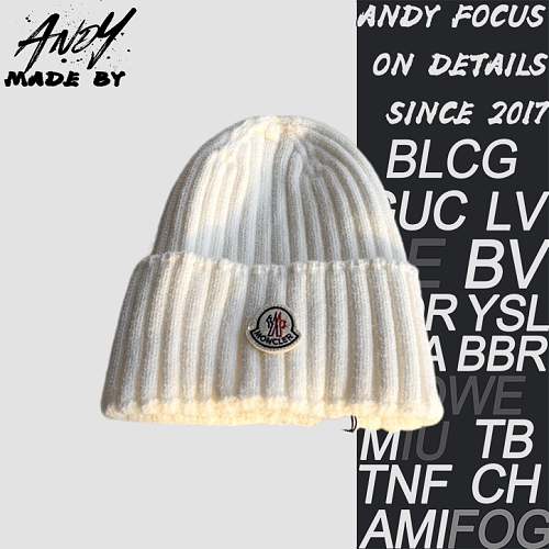 Off-White Knitted Hat