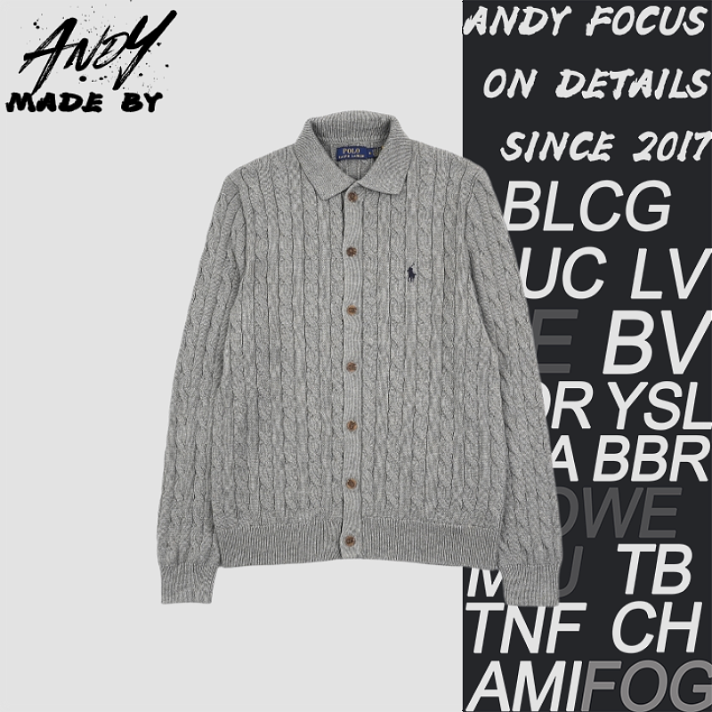 Pony Print Twisted Flower Shirt Gray