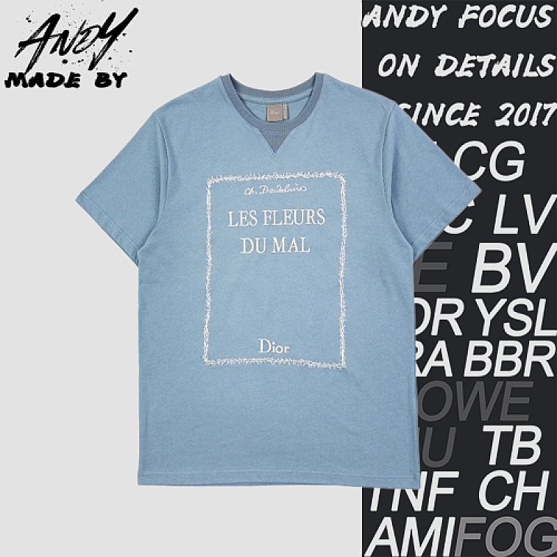 Thorn Poetry Embroidered Short Sleeve