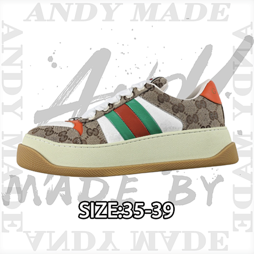 Gucci Screener Series Thick-soled Casual Fashion Dirty Shoes