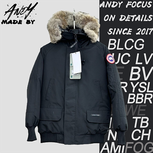 Hooded Anti-race Down Flight Jacket