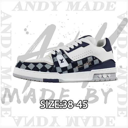 Louis Vuitton L V Trainer Skateboard Shoes New Colorway
