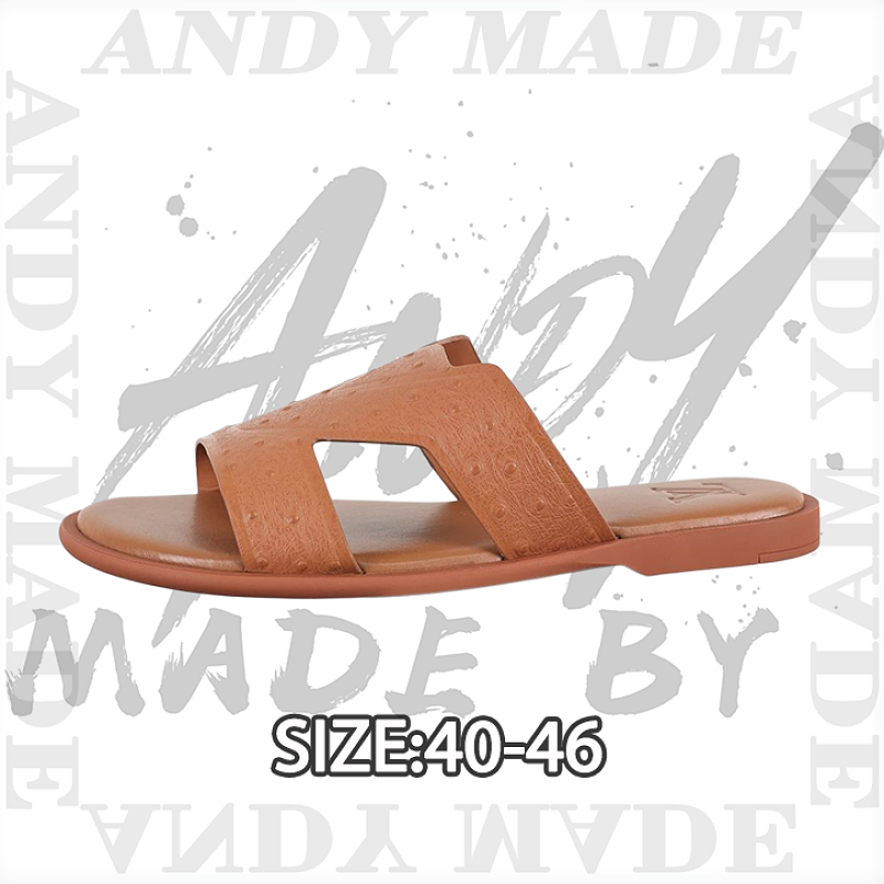 Mule Shoes Flip-flops Caramel Color