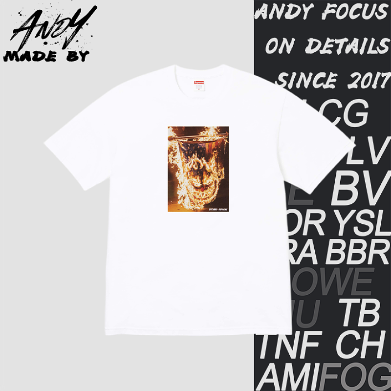 Supreme Smiley Flame T-Shirt
